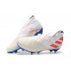 Crampons Nouveaux adidas Nemeziz 19+ FG Blanc Orange