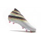 Crampons Nouveaux adidas Nemeziz 19+ FG Blanc Noir Argent