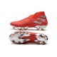 Crampons Nouveaux adidas Nemeziz 19+ FG Rouge Argent
