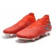 Crampons Nouveaux adidas Nemeziz 19+ FG Rouge Argent