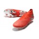 Crampons Nouveaux adidas Nemeziz 19+ FG Rouge Argent
