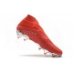 Crampons Nouveaux adidas Nemeziz 19+ FG Rouge Argent