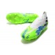 Crampons Nouveaux adidas Nemeziz 19+ FG Blanc Vert Bleu