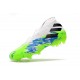 Crampons Nouveaux adidas Nemeziz 19+ FG Blanc Vert Bleu