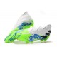 Crampons Nouveaux adidas Nemeziz 19+ FG Blanc Vert Bleu