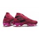 Crampons Nouveaux adidas Nemeziz 19+ FG Rose Noir