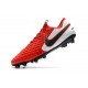Chaussure Nike Tiempo Legend VIII Elite FG Rouge Blanc Noir