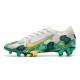 Mbappe Nike Mercurial Vapor XIII 360 Elite FG Gris Vert Or