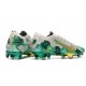 Mbappe Nike Mercurial Vapor XIII 360 Elite FG Gris Vert Or