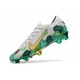 Mbappe Nike Mercurial Vapor XIII 360 Elite FG Gris Vert Or