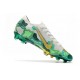 Mbappe Nike Mercurial Vapor XIII 360 Elite FG Gris Vert Or