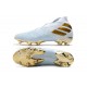 adidas Chaussure de Foot Nemeziz 19+ FG Bold Aqua Or Blanc