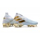 adidas Chaussure de Foot Nemeziz 19+ FG Bold Aqua Or Blanc