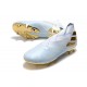 adidas Chaussure de Foot Nemeziz 19+ FG Bold Aqua Or Blanc