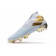 adidas Chaussure de Foot Nemeziz 19+ FG Bold Aqua Or Blanc