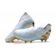 adidas Chaussure de Foot Nemeziz 19+ FG Bold Aqua Or Blanc