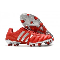 Adidas Predator Mania Og FG Predator Nouvelles Crampons Rouge Argent