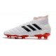 Chaussure adidas Predator Mania 19.1 FG ADV -Blanc Noir