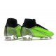 Nike Mercurial Superfly 8 Elite FG Chaussure Vert Argent