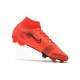 Nike Mercurial Superfly 8 Elite FG Chaussure Rouge Noir