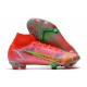 Nike Mercurial Superfly 8 Elite FG Chaussure Rubis Argent Metallique