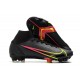 Nike Mercurial Superfly VIII Elite FG Crampon Black x Prism - Noir Cyber