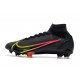 Nike Mercurial Superfly VIII Elite FG Crampon Black x Prism - Noir Cyber