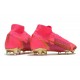 Nike Mercurial Superfly VIII Elite FG Crampon Rouge Oro