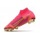 Nike Mercurial Superfly VIII Elite FG Crampon Rouge Oro