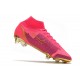 Nike Mercurial Superfly VIII Elite FG Crampon Rouge Oro