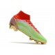 Nike Mercurial Superfly 8 Elite FG Homme Vert Rouge Or