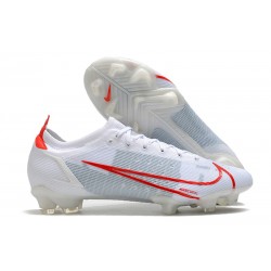 Nike Mercurial Vapor 14 Elite FG Nouveau Blanc Rouge