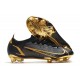 Nike Mercurial Vapor 14 Elite FG Nouveau Noir Or