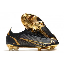 Nike Mercurial Vapor 14 Elite FG Nouveau Noir Or