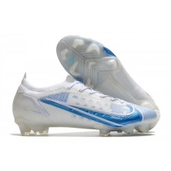 Nike Mercurial Vapor 14 Elite FG Nouveau Blanc Bleu