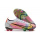 Nike Mercurial Vapor 14 Elite FG Nouveau Blanc Argent Métallique Raison Foncé