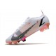 Nike Mercurial Vapor XIV Elite FG Blanc Noir Carmin Rose
