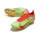 Nike Mercurial Vapor 14 Elite FG Neuf Vert Rouge