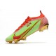 Nike Mercurial Vapor 14 Elite FG Neuf Vert Rouge