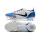Nike Mercurial Vapor 14 Elite FG Neuf Blanc Bleu Noir