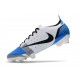 Nike Mercurial Vapor 14 Elite FG Neuf Blanc Bleu Noir