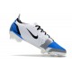 Nike Mercurial Vapor 14 Elite FG Neuf Blanc Bleu Noir