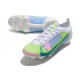 Nike Mercurial Vapor 14 Elite FG Neuf Blanc Bleu Vert