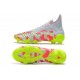 adidas Predator Freak + FG Crampons de Football Blanc Jaune Rose