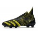 adidas Predator Freak + FG Crampons de Football Noir Jaune