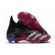 adidas Predator Freak + FG Crampons de Football Noir Blanc Rose Choc