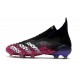 adidas Predator Freak + FG Crampons de Football Noir Blanc Rose Choc