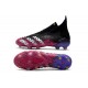 adidas Predator Freak + FG Crampons de Football Noir Blanc Rose Choc
