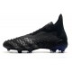 adidas Predator Freak + FG Crampons de Football Noir Acier Métallique Encre Sonic