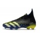 adidas Predator Freak + FG Crampons de Football Bleu Jaune Blanc